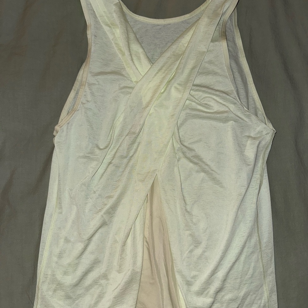 Lululemon Athletica Cream Tank Top
